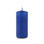 Свеча классическая пеньковая 40*90мм цв. синий - фото 20818