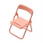 Кукольный стул складной, розовый, 1 шт - фото 21243