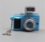 Кукольный фотоаппарат 4*4 см, голубой, 1 шт - фото 21272