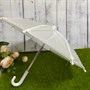 Зонтик для игрушек 21см, цв белый - фото 21491