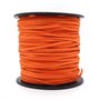 шнур замшевый оранжевый 2,3мм, 1м - фото 23534