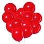 Н-р воздушных шаров 12", "пастель", цвет красный, н-р 5шт  - фото 23933