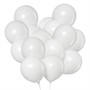 Н-р воздушных шаров 12", "пастель", цвет белый, н-р 5шт  - фото 26107