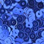Пайетки плоские d7мм 10г цв. Синий - фото 26282