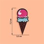 Термоаппликация «Мороженое», 7,2×3,5см, цвет разноцветный - фото 26375