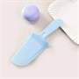 Нож-лопатка для торта 10 см, цв голубой - фото 26671