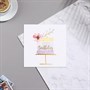 Мини-открытка "Happy Birthday!" 7х7см - фото 26994