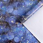 Бумага упаковочная глянцевая «Новогодний космос», 70×100см - фото 27986