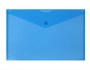 Папка-конверт на кнопке А4, Calligrata, синяя - фото 29677