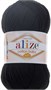 Пряжа Alize Cotton Baby Soft 50% хлопок/50% акрил, 100г №60 Черный 115701 - фото 29911