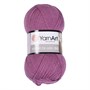 Пряжа YarnArt Merino De Luxe/50 50% шерсть/50% акрил, 100гр №3017 Бледно-пурпурный 116959 - фото 31264