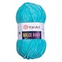 Пряжа YarnArt Dolce Baby 100% микро-полиэстер, 50гр №746 Голубая бирюза  117570 - фото 31913