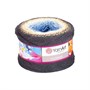 Пряжа YarnArt Flowers 55% хлопок/45% полиакрил 250гр №287 голуб/жёлт/серый 118527 - фото 33286