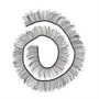 Ресницы д/кукол и игрушек EYL-3 10мм 20см черный 25041 - фото 40569