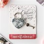 Замок свадебный с ключом «Совет да любовь» 23039