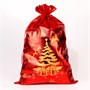 Мешок Деда Мороза «Елка с подарками», красный, 60*40см 125549
