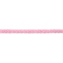 Шнур 5В500 ХБ 5мм 1м цв. св. розовый 126217