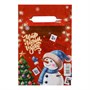 Пакет подарочный новогодний «Снеговик мир полон чудес», полиэтиленовый с вырубной ручкой, 20*30см 126298