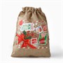 Мешочек подарочный с термонаклейкой «Новогодняя почта», 30*40см 126372