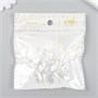Бусины д/творчества пластик "Кристалл бриллиант" н-р 20гр 1,8*1,8*1,9см 127090