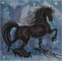 Панна н-р д/вышивки золотая серия Черный красавец Ф-1547  21134
