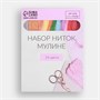 Набор ниток мулине, №1 - №5, 8 ± 1 м, 24 шт 100220 - фото 4547