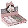 Точилка пластиковая MESHU "Little Paw", 1 отверстие, дисплей бокс, ассорти 107509