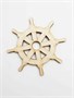 Деревянная заготовка штурвал 8,5 см zuma 10056