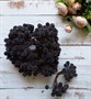 Декоративные ягоды в сахаре 11мм уп.10 пучков цв. чёрный - фото 5571