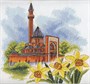 Панна н-р д/вышивки Мемориальная мечеть в Москве МЧ-1407 22*24см - фото 6007