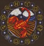 Панна н-р д/вышивки Знаки зодиака Скорпион с бисером ЗН-0929 21*20,5см - фото 6103