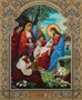 Панна н-р д/вышивки бисером Икона Благословение детей ЦМ-1662  - фото 6225