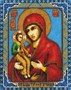 Панна н-р д/вышивки бисером икона божией Матери Троеручица ЦМ-1325  - фото 6238
