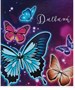Дневник для 5-11 классов «Бабочки», твёрдая обложка, глянцевая ламинация, 48 листов - фото 6358