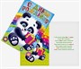 Открытка «С днём рождения» , панда, 12 х 18 см - фото 6422