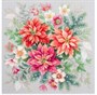 Набор для вышивания "Чудесная Игла" 140-003 "Магия цветов. Пуансеттия" 30 х 30 см - фото 6746