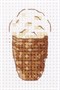 кларт н-р д/вышивания Мороженое в стаканчике 12-024 6*8см - фото 6868