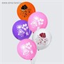 Н-р воздушных шаров "День рождения", детские персонажи 12" 5шт  - фото 7993