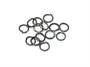 Кольца соединительные металл 10мм 3г Цв. черное серебро  - фото 9980